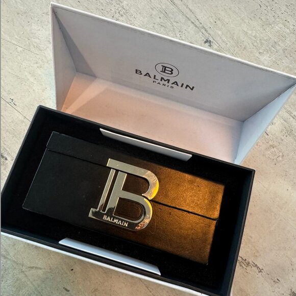 Worn 2x BALMAIN Wonderboy Black/Purple Sunglasses, Authentic Limited Edition - Picture 12 of 13